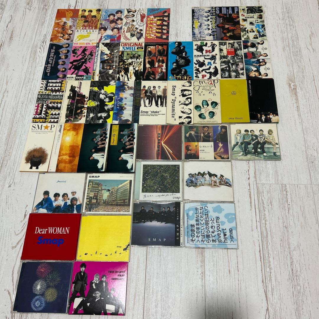 SMAP シングル・アルバム 57本、特典まとめ売り - メルカリ