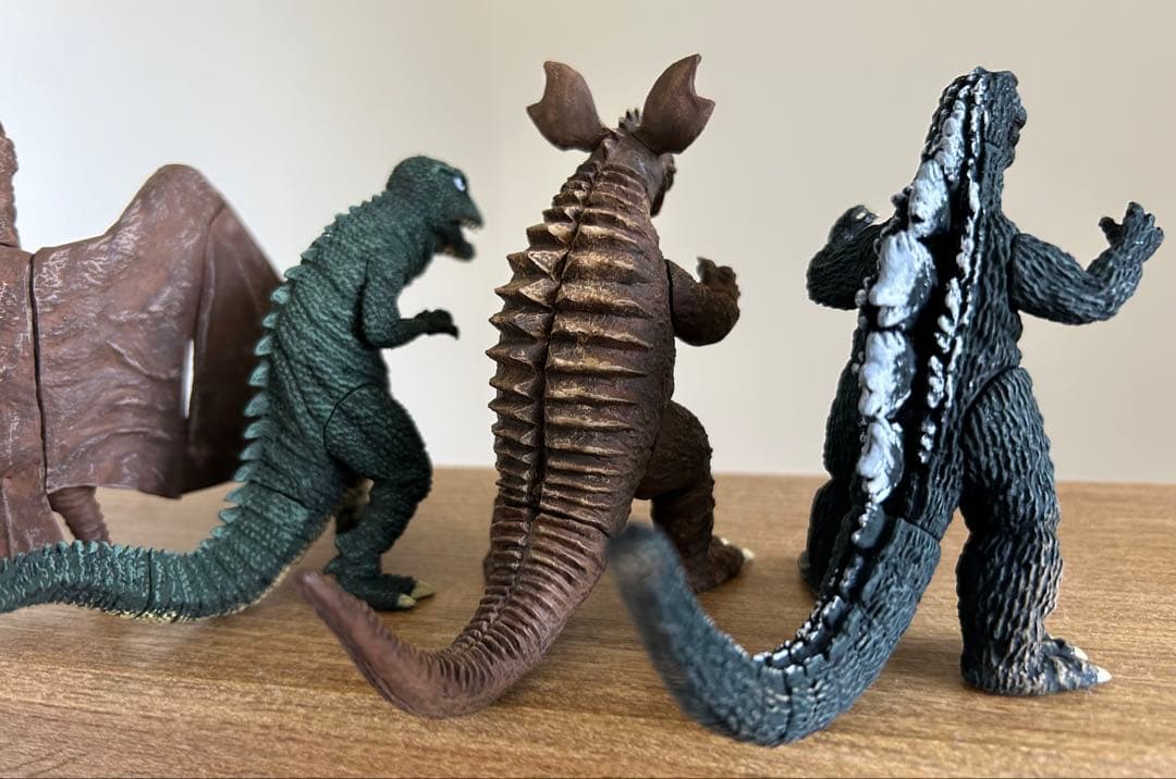 HG シリーズ ゴジラ 怪獣総進撃編 全4種セット 全塗装 フルリペイント