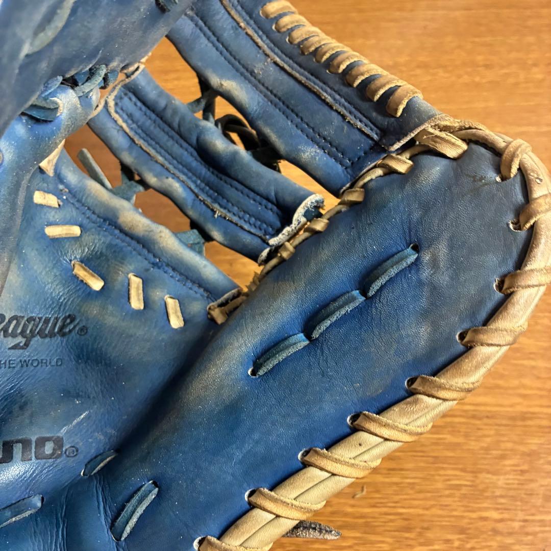 ミズノ ビューリーグ 一般軟式 ファーストミット 左投げ 日本製 良品