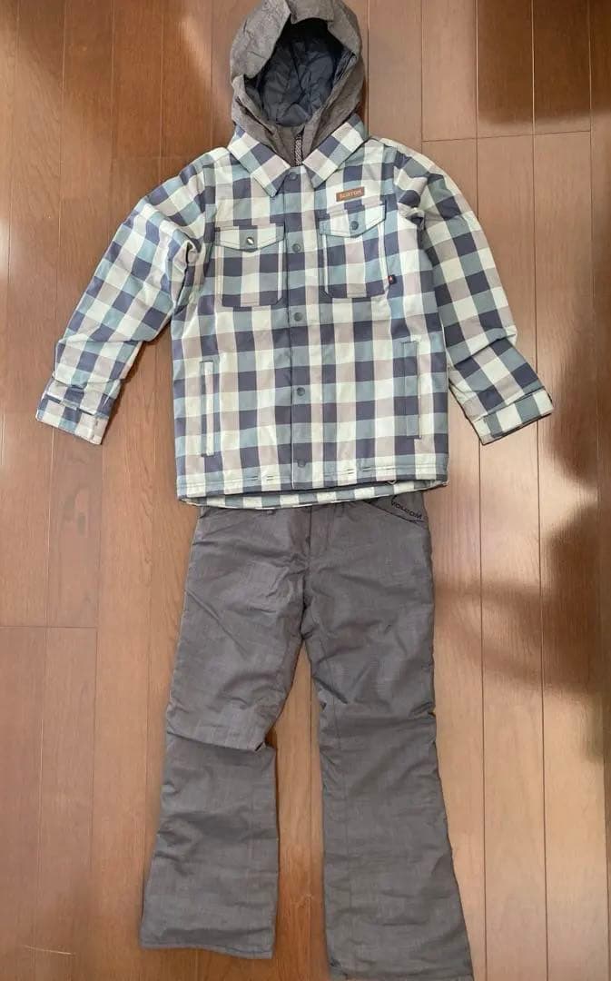 Burton キッズ ジュニア 子供 上下セット スノーボード ウェア サイズL BURTON（バートン） 24-25 BURTON スノーボードウェア キッズ Toddlers
