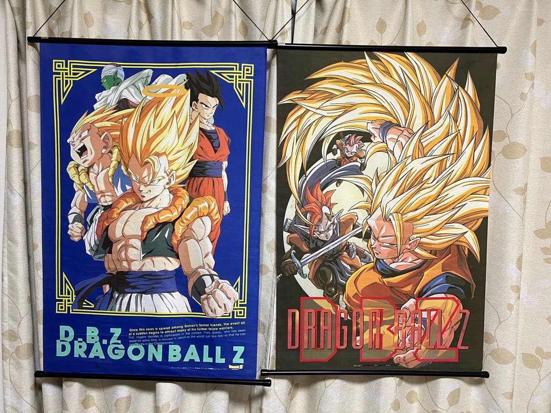 ドラゴンボール　のれん　タペストリー　2個セット 超希少】鳥山明 激レア ドラゴンボール タペストリー 掛け軸 のれん