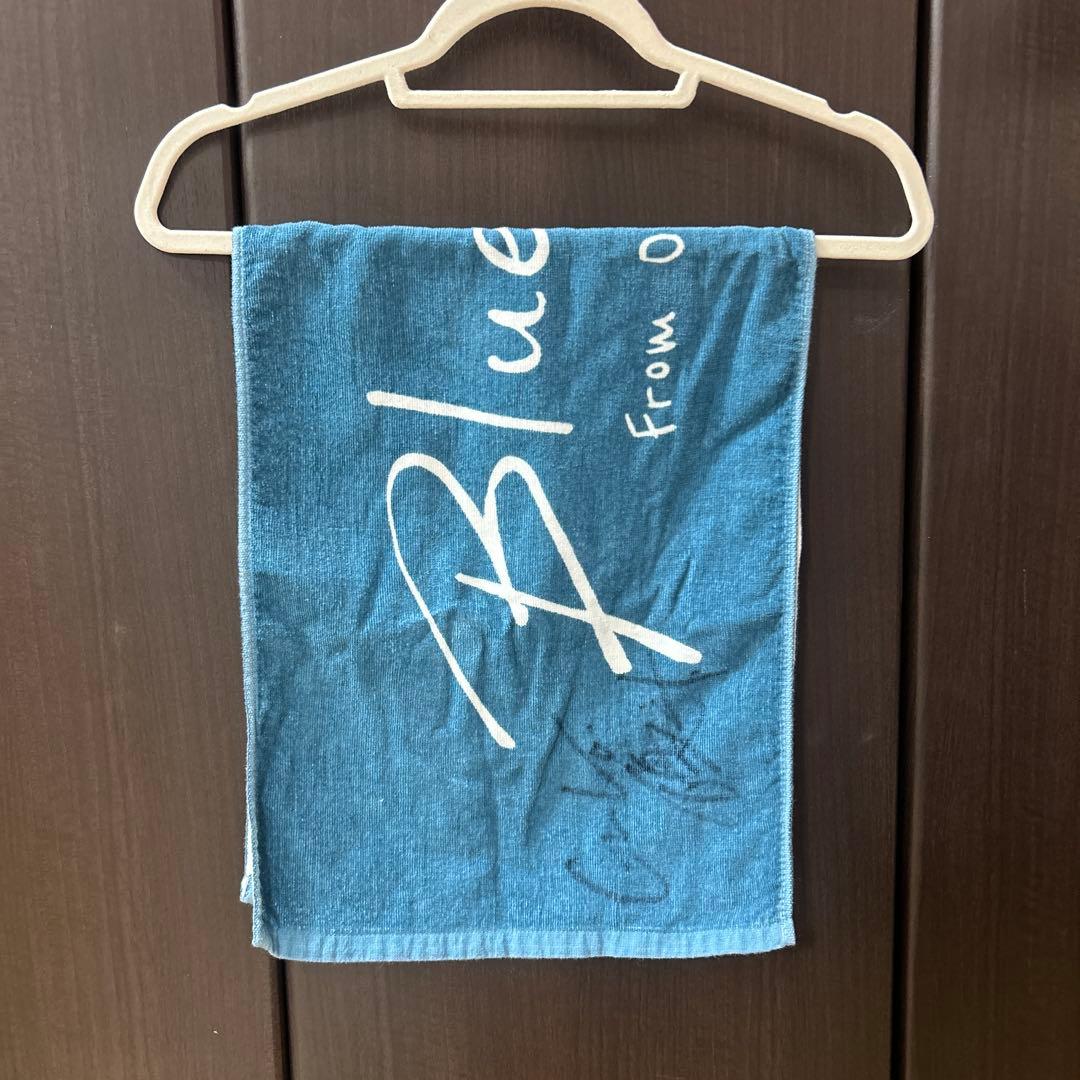 サイン入りBlueMashタオル - メルカリ