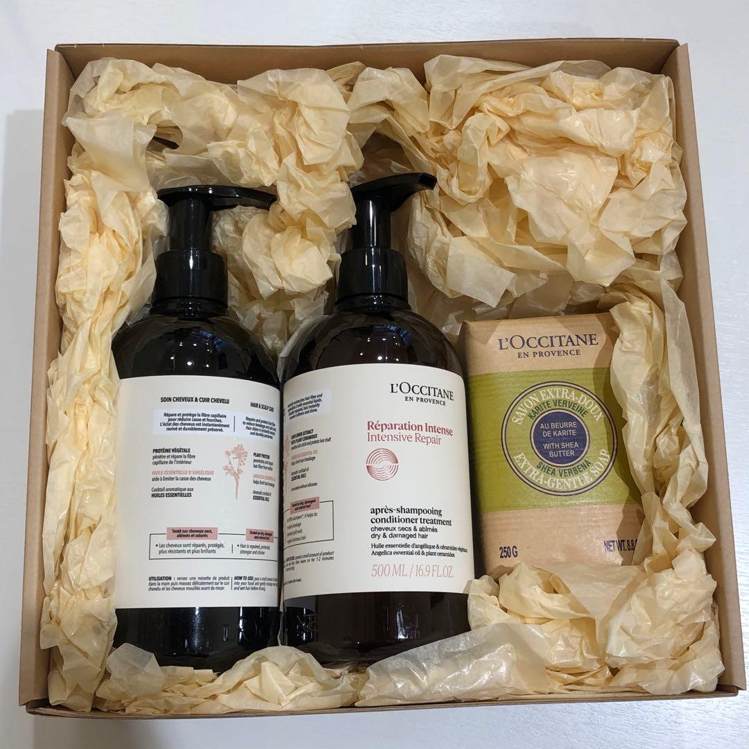 ♡【未使用】ロクシタン　インテンシヴR　シャンプー・コンディショナー・石鹸　3点 楽天市場】ロクシタン インテンシヴリペア シャンプー300ml