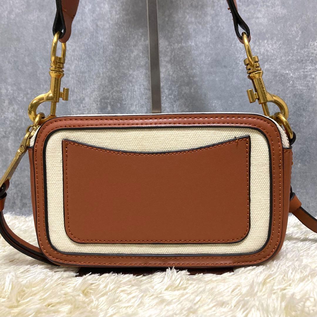 極美品】トリーバーチ フレミング ショルダーバッグ レザー キャンバス