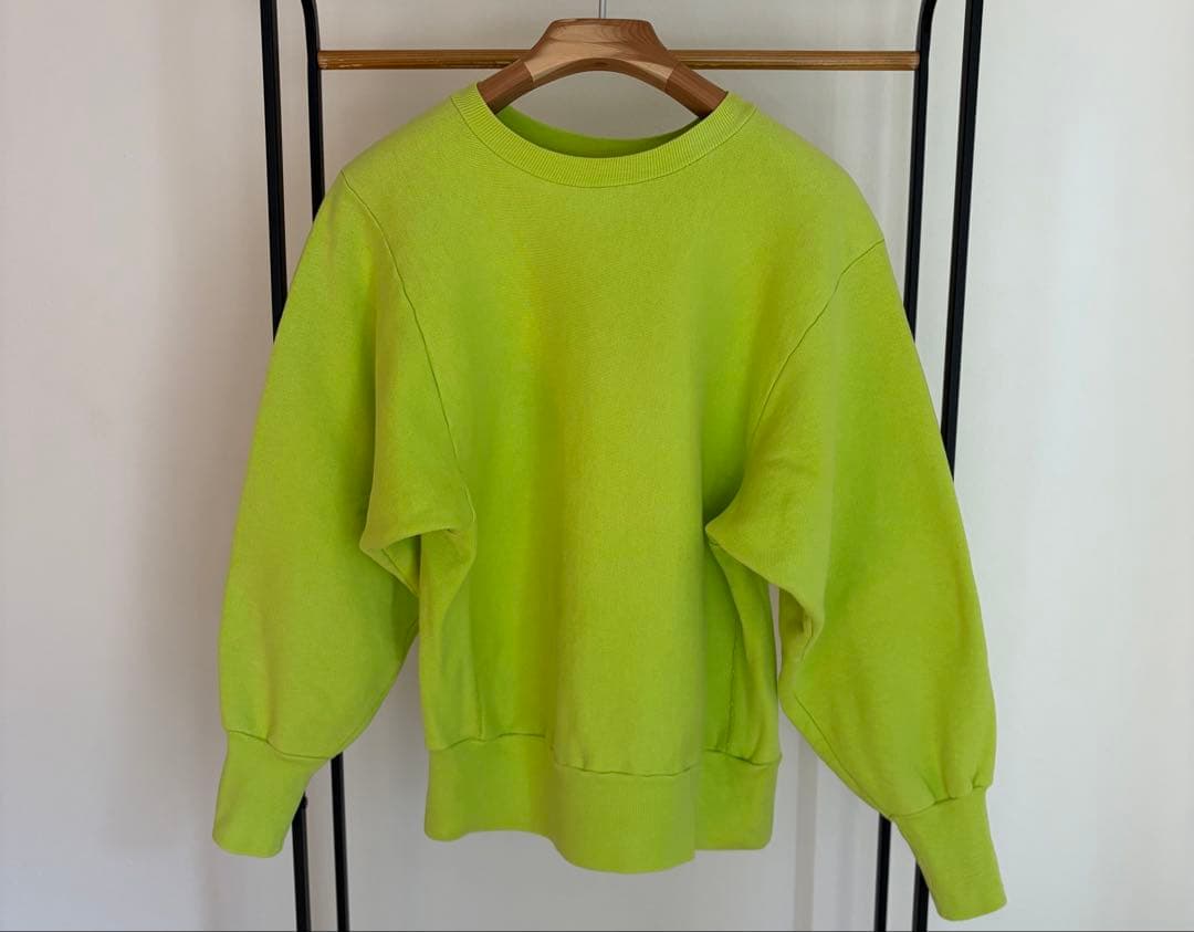 90's champion reverse weave 内縫い ネオングリーン 中古・古着通販】Champion REVERSE WEAVE (チャンピオン リバース