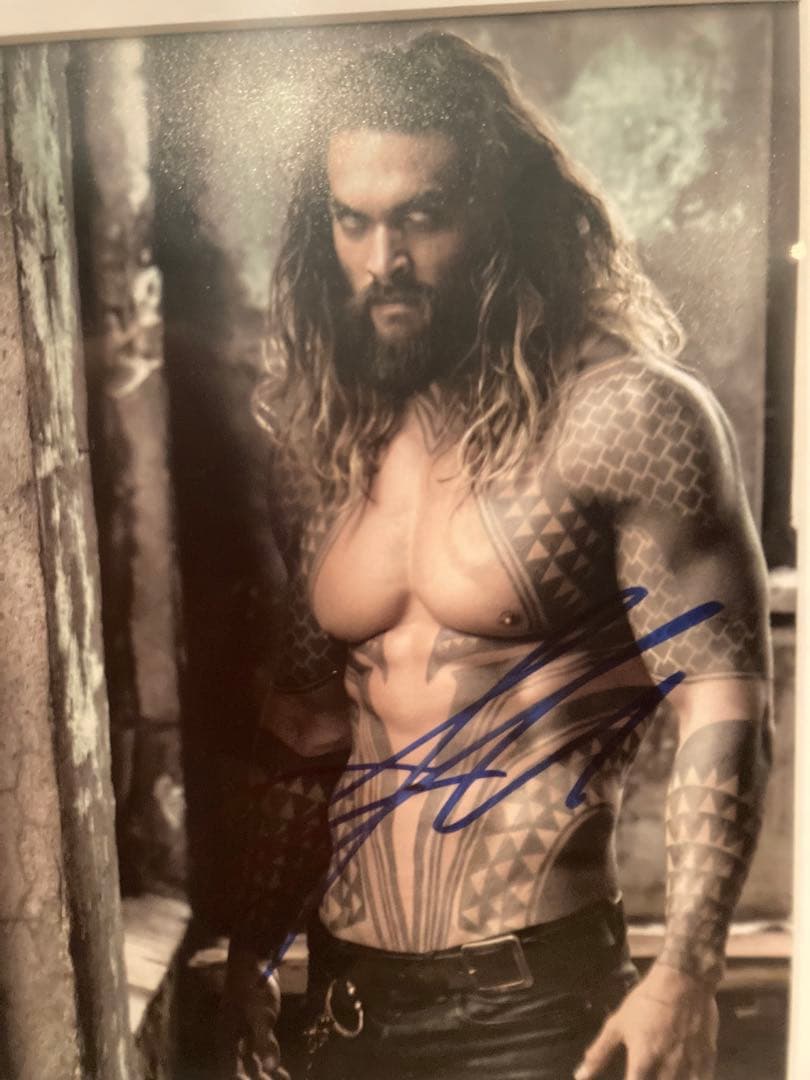 東京コミコン2024 コミコンくじジェイソン・モモア サインフォト