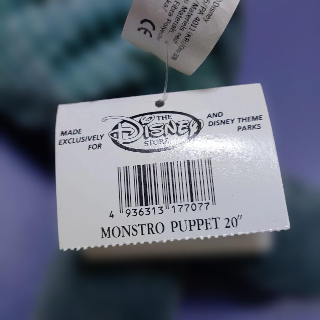 ディズニー ヴィンテージ ピノキオ クジラ ぬいぐるみ パペット タグ