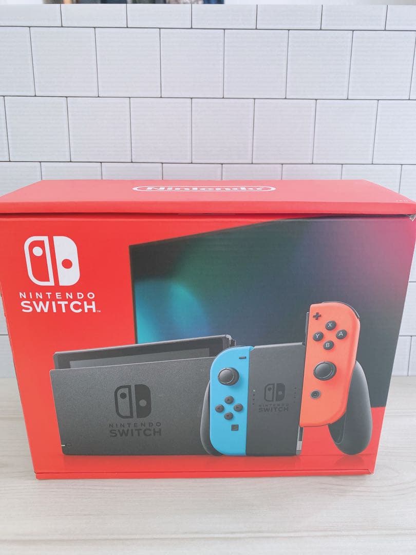Nintendo switch ジョイコン　本体　付属品完品 任天堂（Nintendo） 新型 スイッチ Switch 本体 完品 ジョイコン Joy