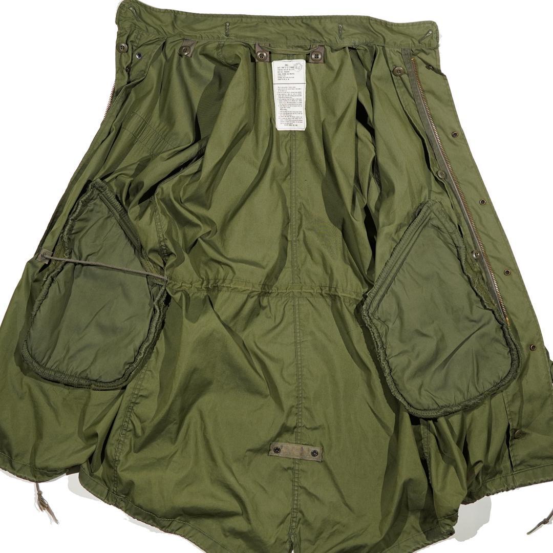 米軍実物 M-65フィッシュテールパーカ フルセットS モッズコート 菅田