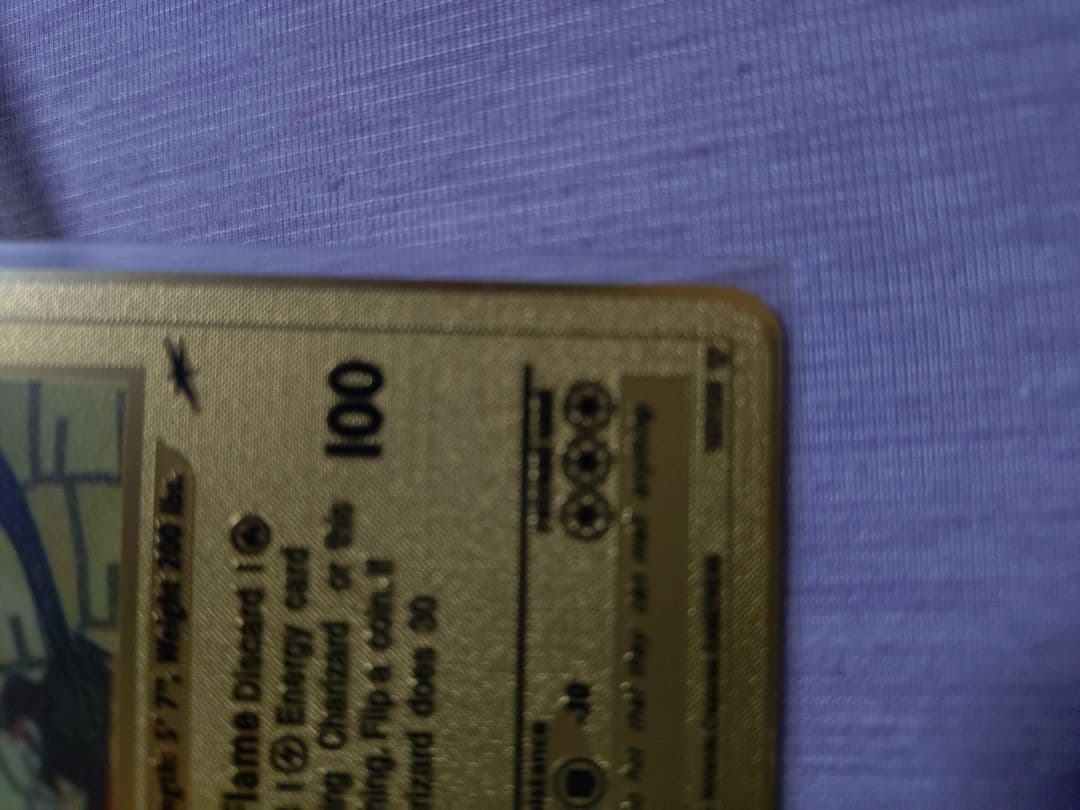 希少品 ひかるリザードン 海外版 ゴールド - メルカリ