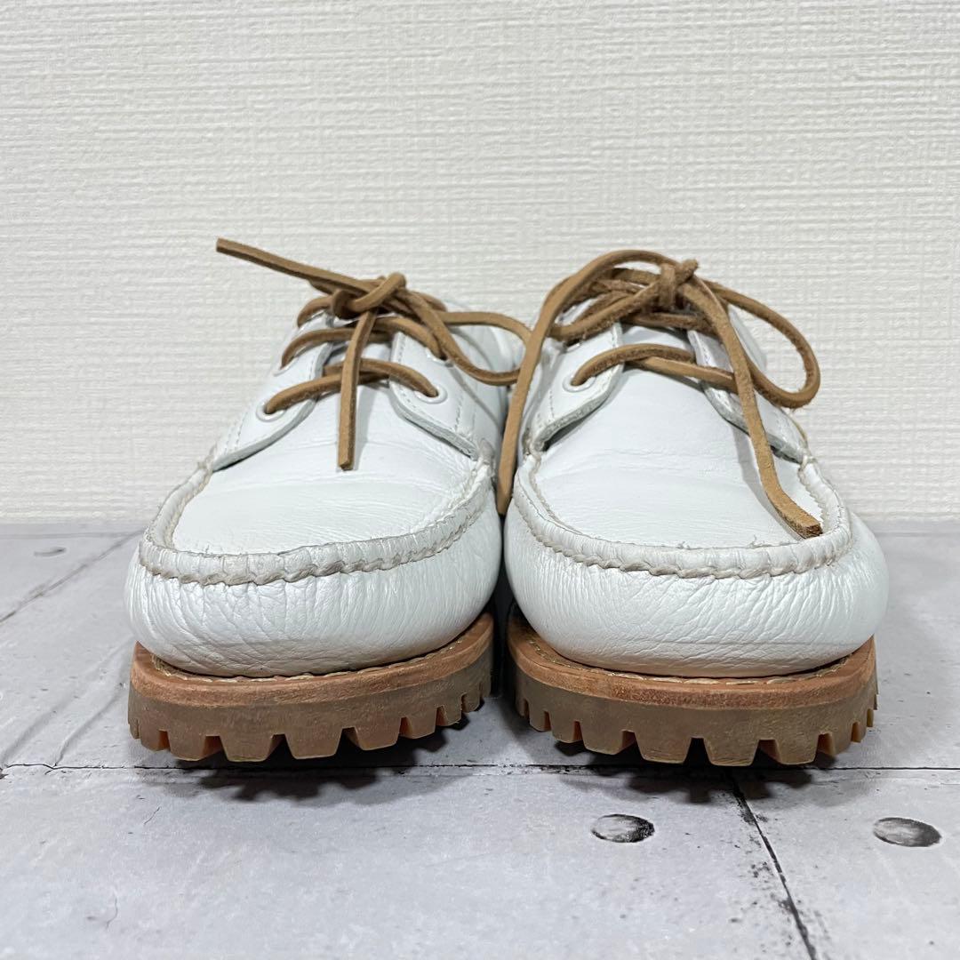 靴 Timberland 3EYE CLASSIC LUG WHITE 27.5cm