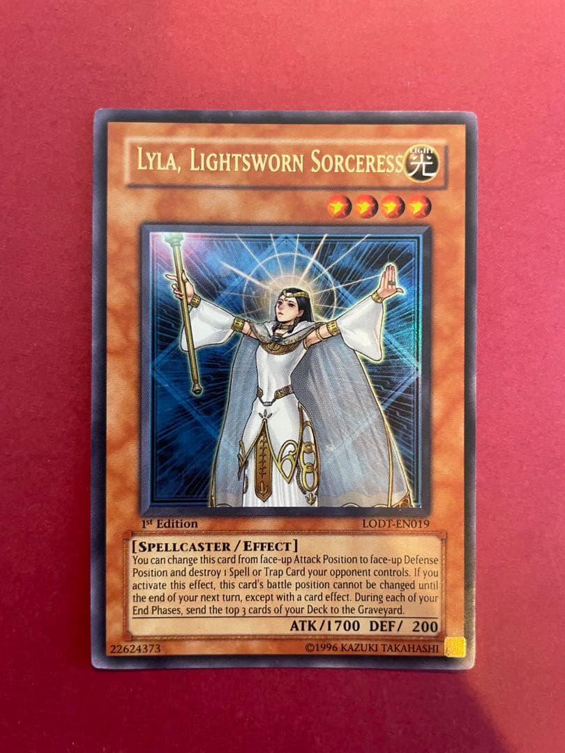 遊戯王 ライトロードマジシャンライラ 英語 1st ウルトラ - メルカリ