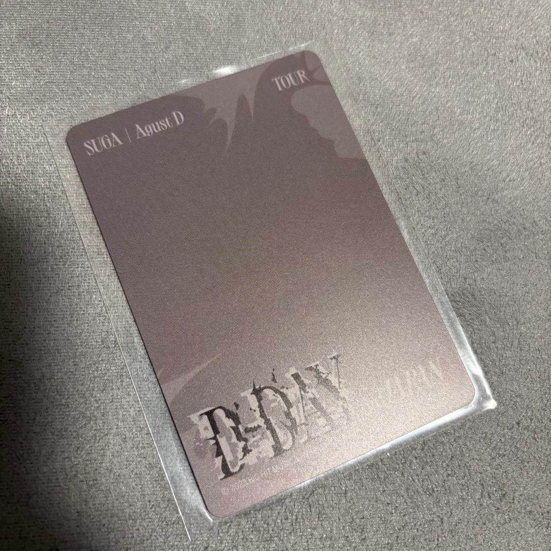 BTS Agust D D-DAY レンチキュラー フォトカード - メルカリ