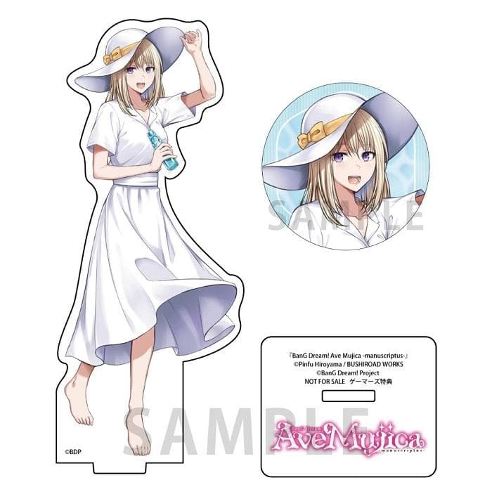 バンドリ Ave Mujica 三角初華 アクリルスタンド 缶バッジ ゲーマーズ