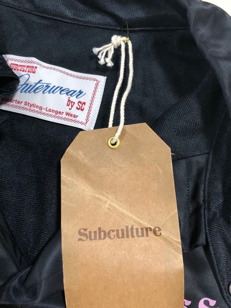 COACHES JACKET / BLACK – SC WEB STORE 【未使用3】Subculture