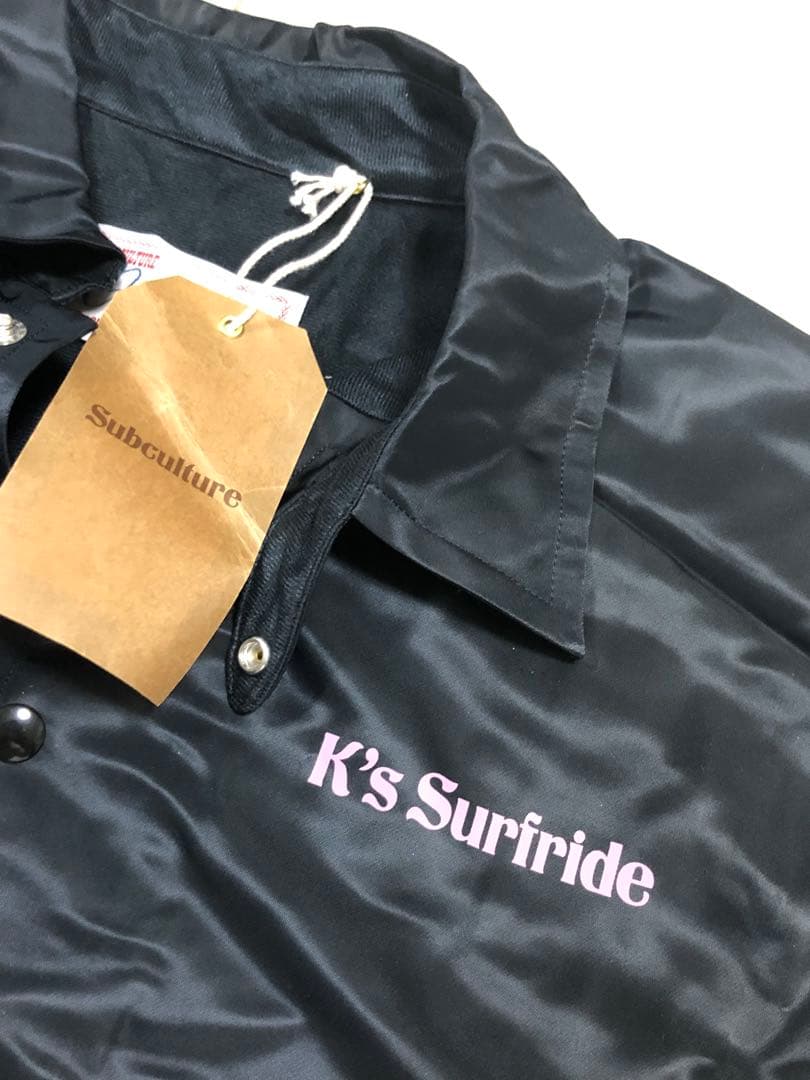 未使用3】Subculture×ダマサーフ×K's surf コーチJKT - メルカリ