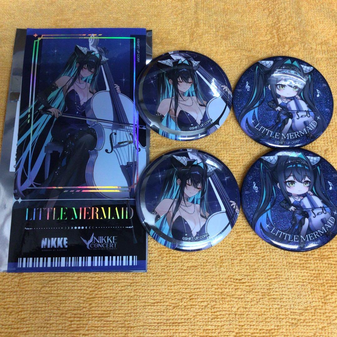 NIKKE オーケストラコンサート リトルマーメイド セイレーン 缶バッジ