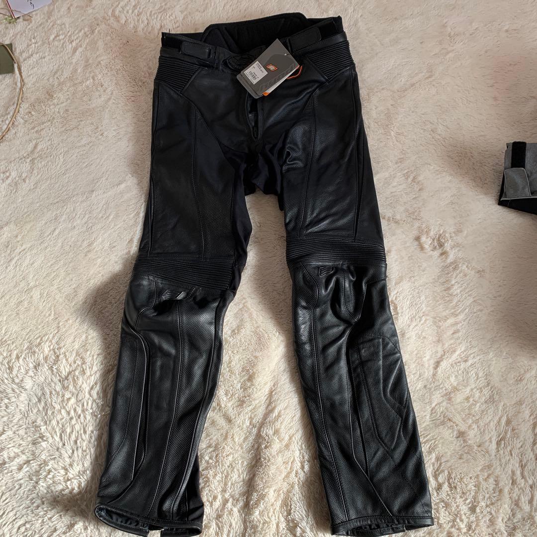 HYOD レザー バイクパンツ LL ブラック HYOD ヒョウドウ レザーパンツ LL ブラック MHK-006K ライディング