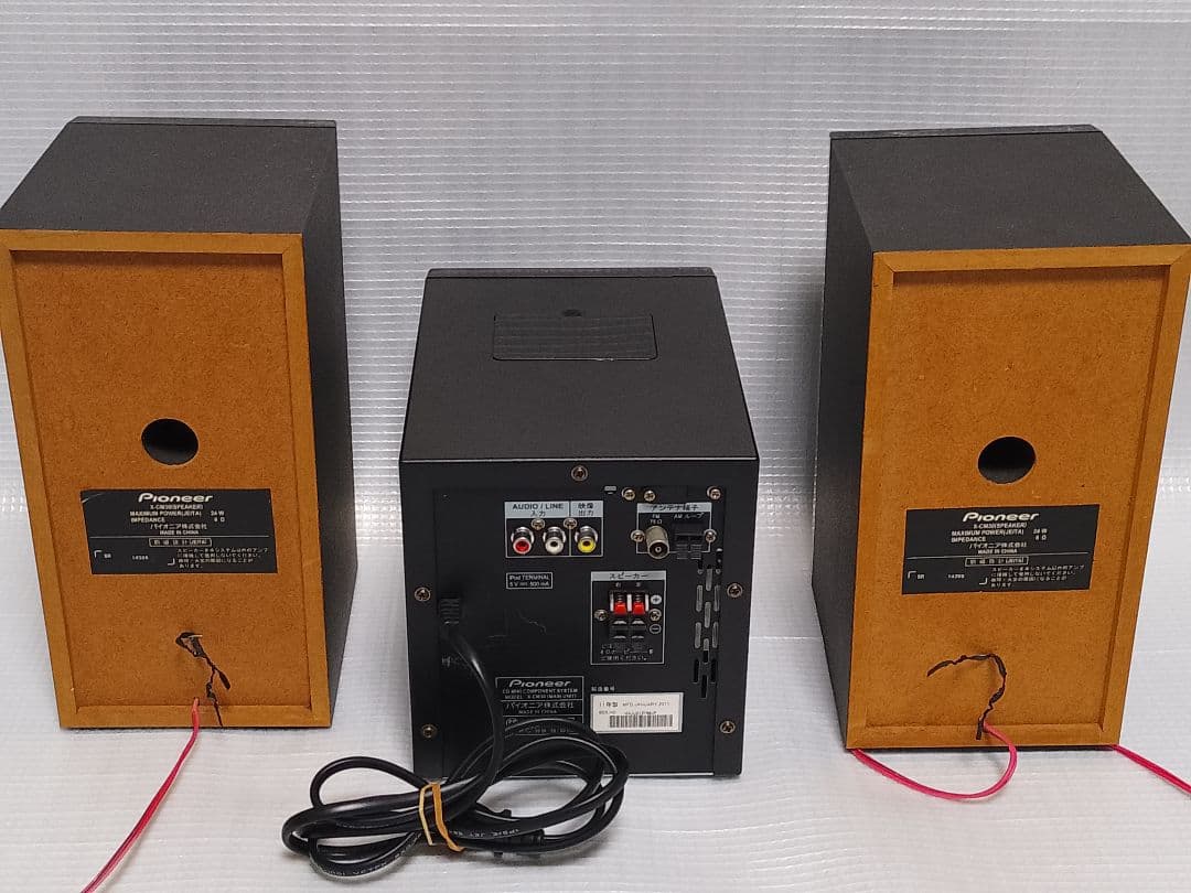 パイオニア X-CM30 本体、スピーカー、リモコン - メルカリ