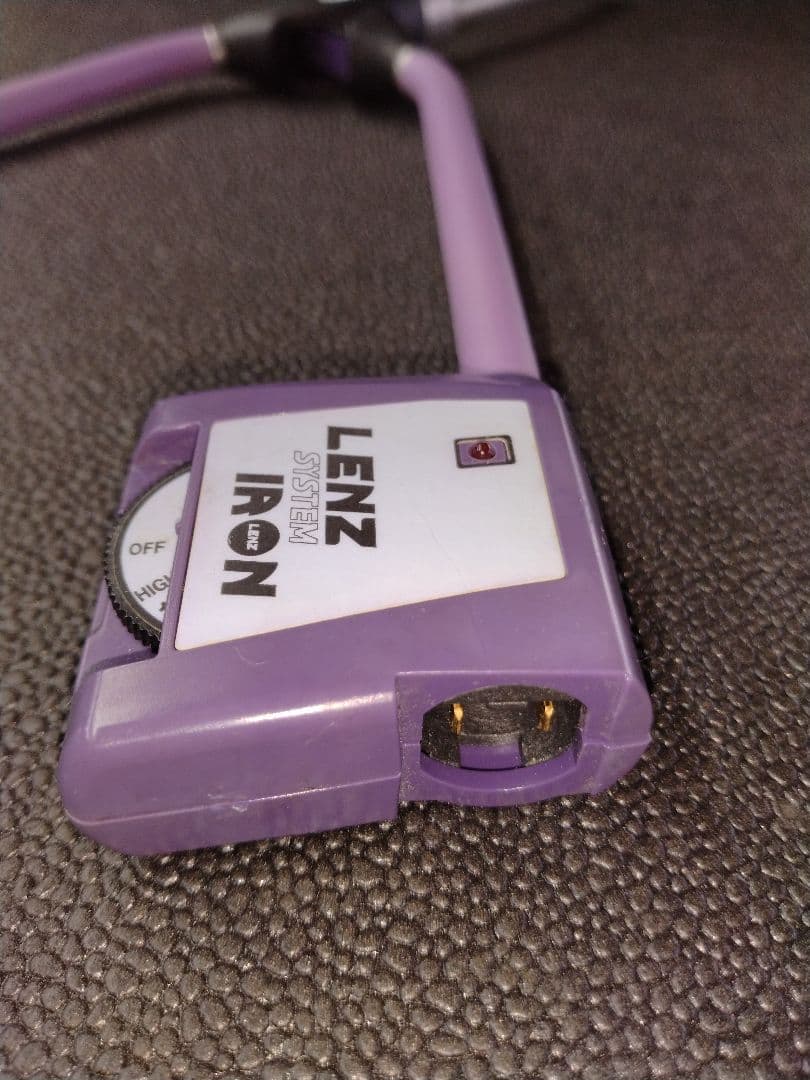 レンツシステムアイロンF-8MⅡ雫型8mm 理容アイロン中古品 廃盤レア