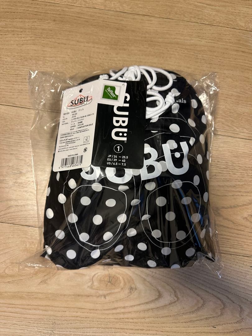 新品SUBU DOTS スブ 水玉 ドット サンダル size 1 - メルカリ
