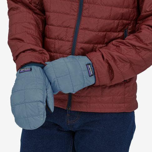 patagonia パタゴニア ナノパフミット ミトン 手袋 XL グレー - メルカリ