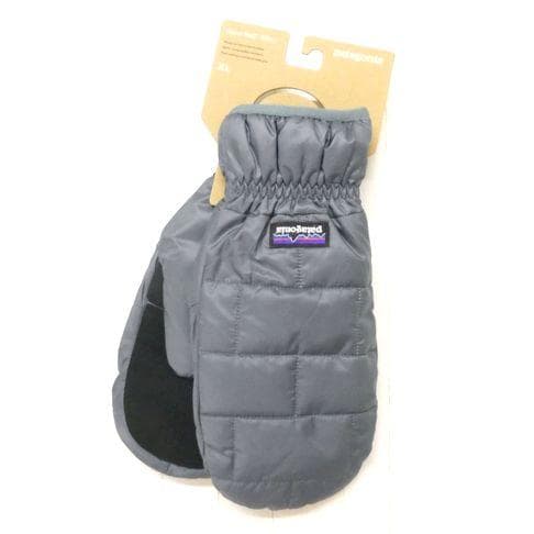 patagonia パタゴニア ナノパフミット ミトン 手袋 XL グレー - メルカリ