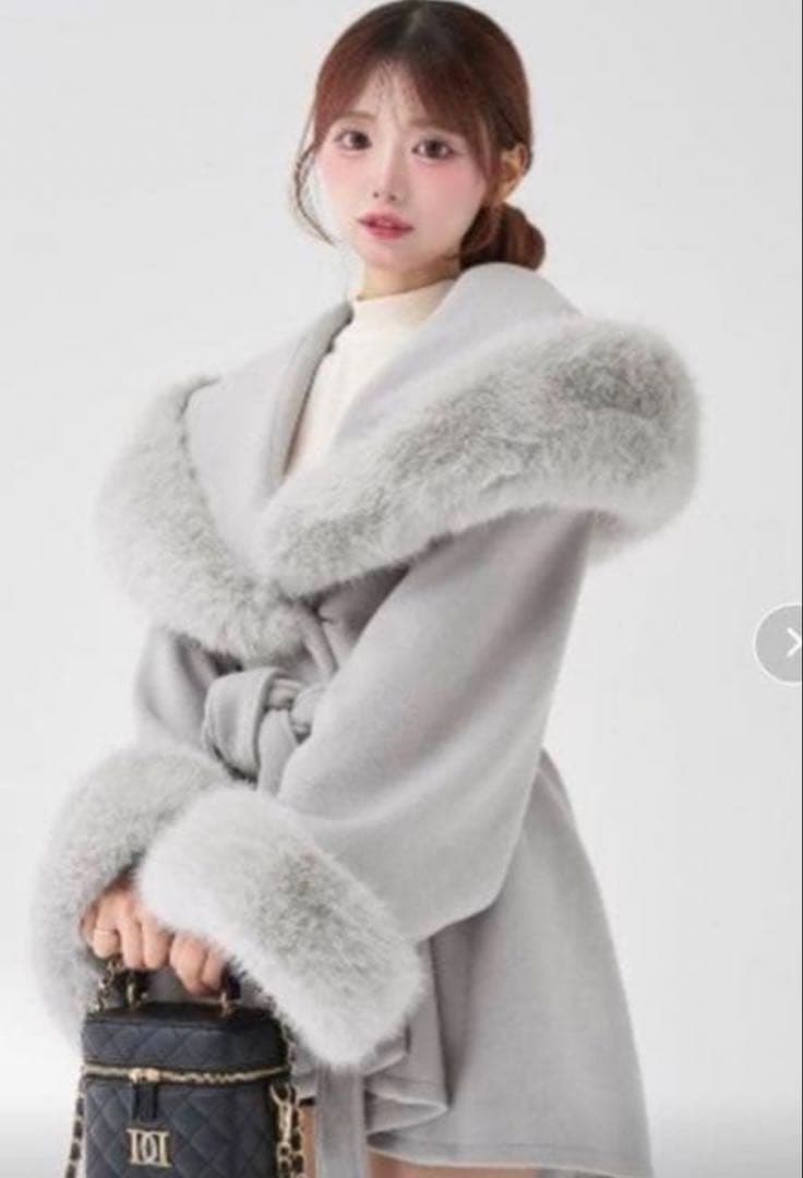 Darich ダーリッチ ウエストベルトプリンセスラインコート Darichロゴガーメント＆DDロゴベロアハンガー付き】ウエストベルト