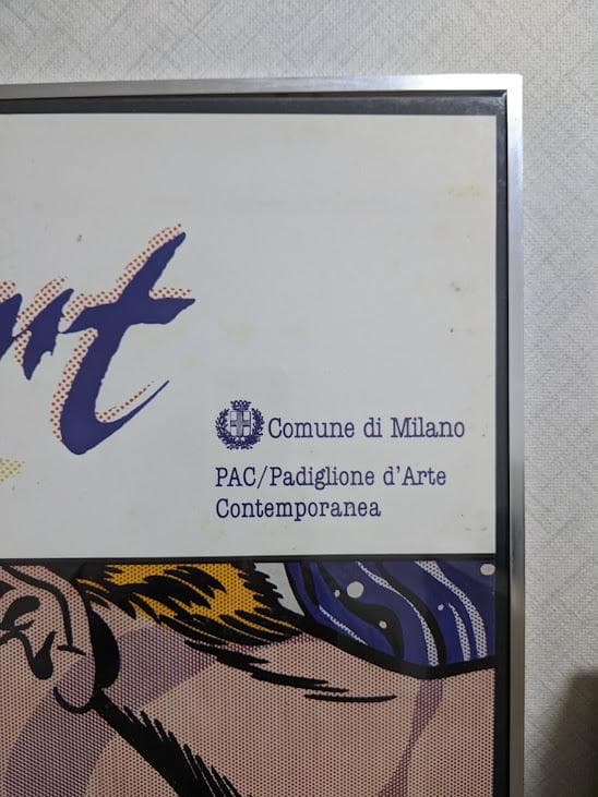 リキテンスタイン・ビンテージポスターThe art of Love値下げしました