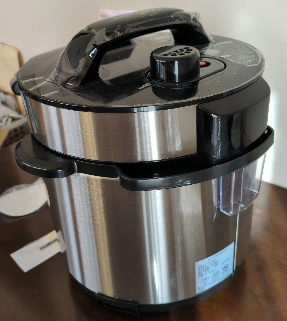 ★未使用品★　ショップジャパン　クッキングプロV2(3.2Ｌ)　圧力鍋　時短調理
