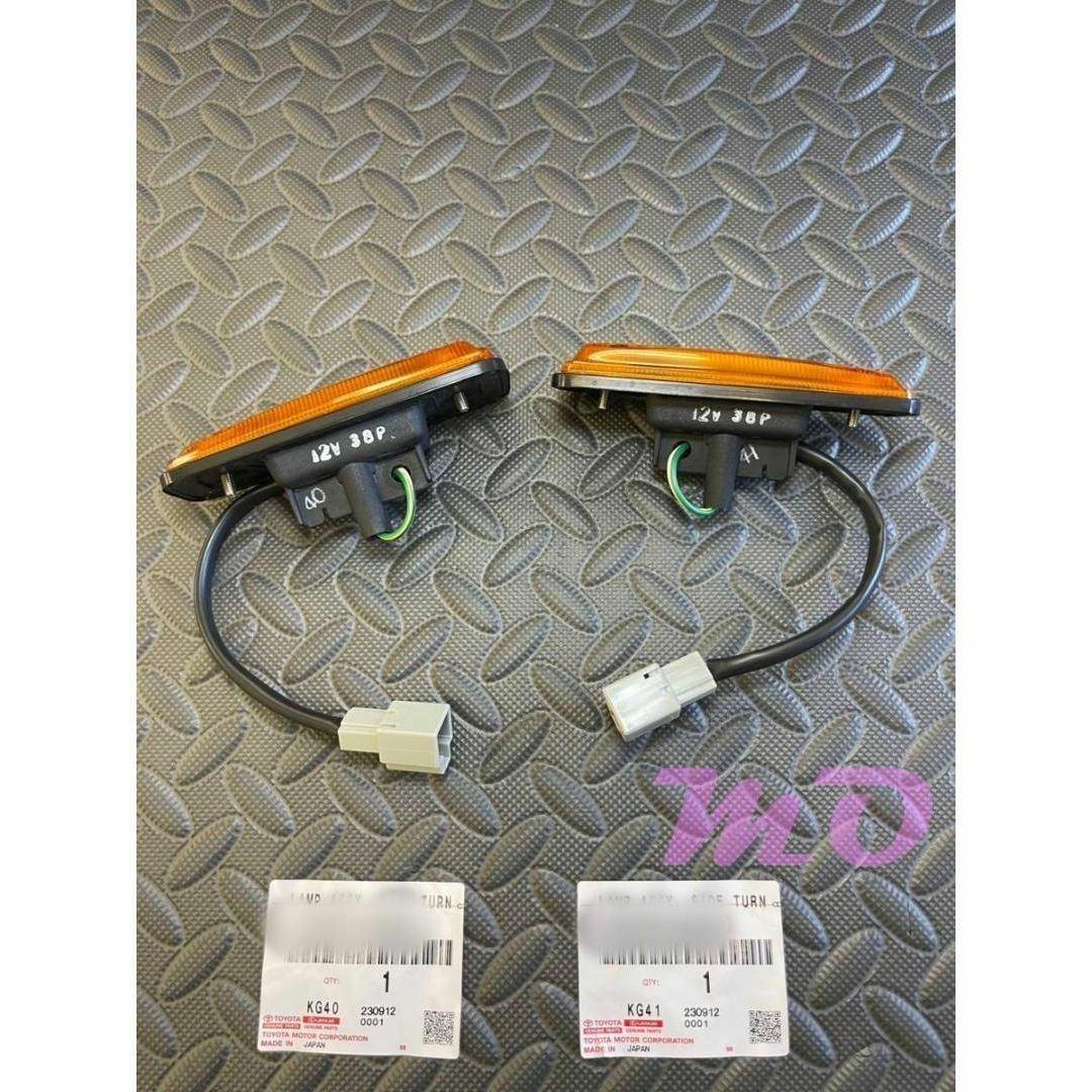 トヨタ 純正品ランドクルーザープラド70 LJ78サイドターンランプ 左右