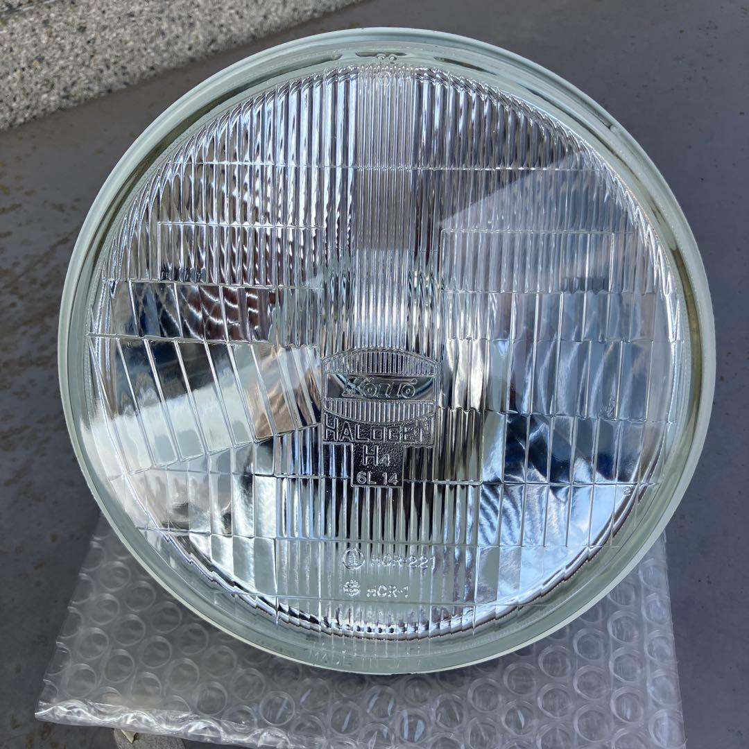旧車部品】小糸製作所 KOITO ヘッドライトレンズ180mmその①日本製