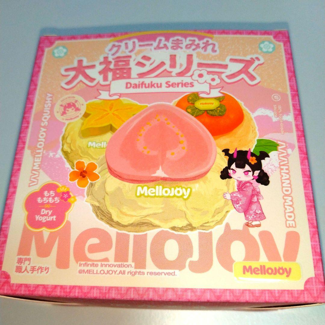mellojoy スクイーズ クリームまみれ 大福シリーズ パイナップル
