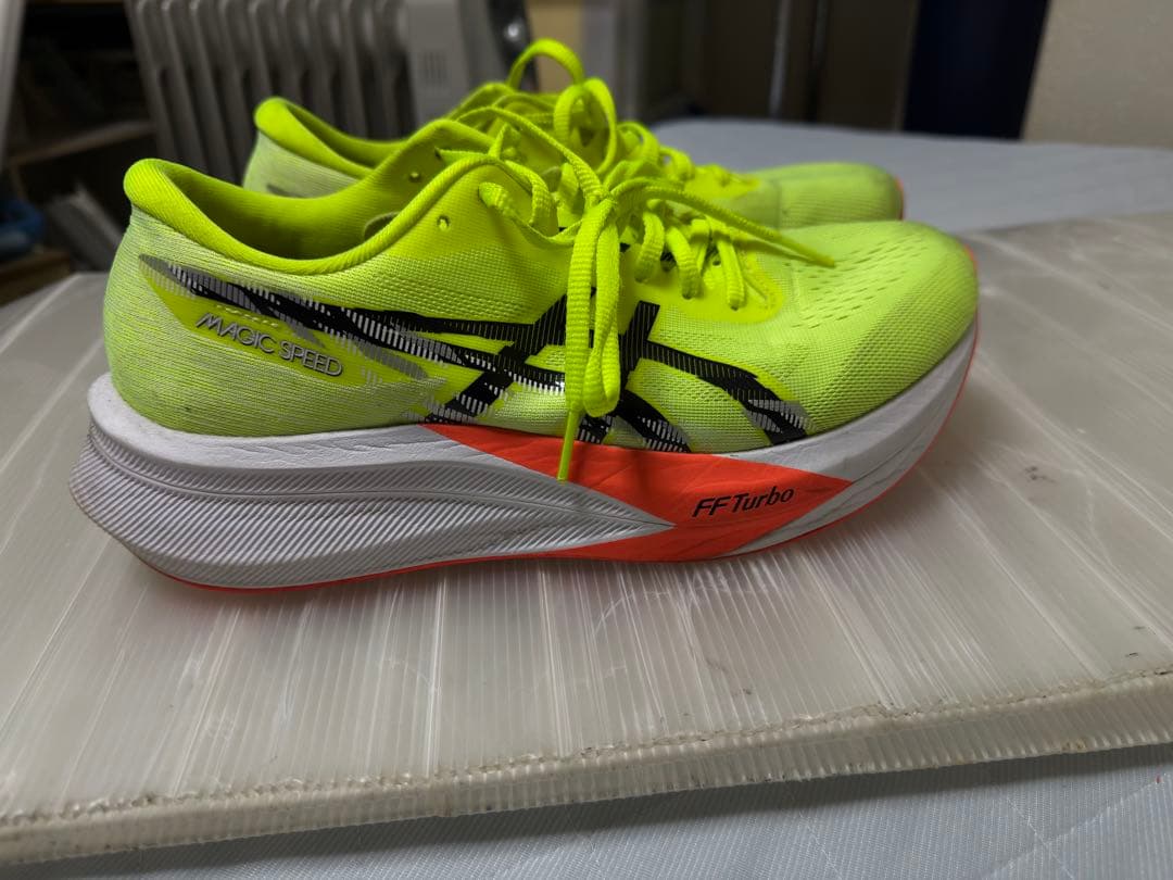 ASICS Magic Speed 4 シューズ イエロー　26.5cm