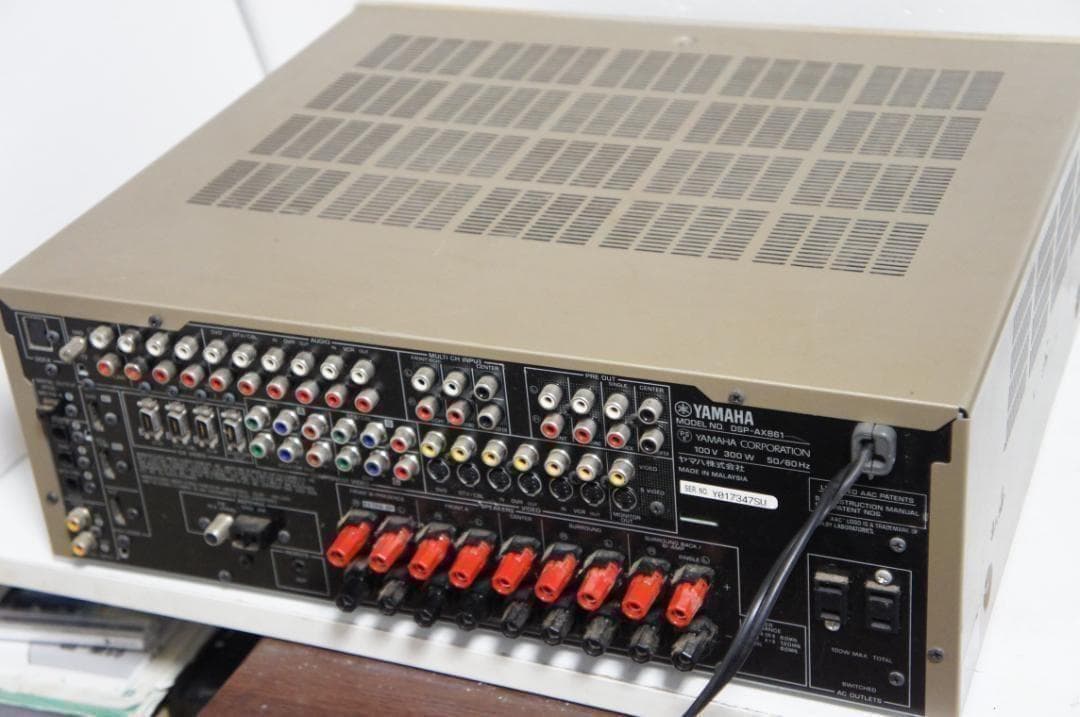 ヤマハ DSP-AX861 AVアンプ ホームシアター サラウンド 0201 - メルカリ