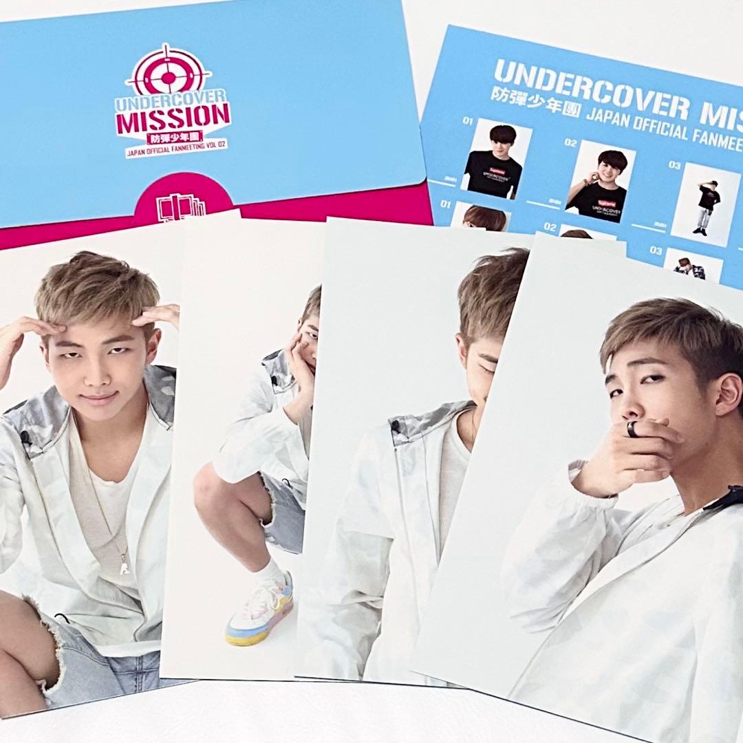 BTS RM アンカバ コンプ セット 公式 トレカ ナムジュン ポストカード