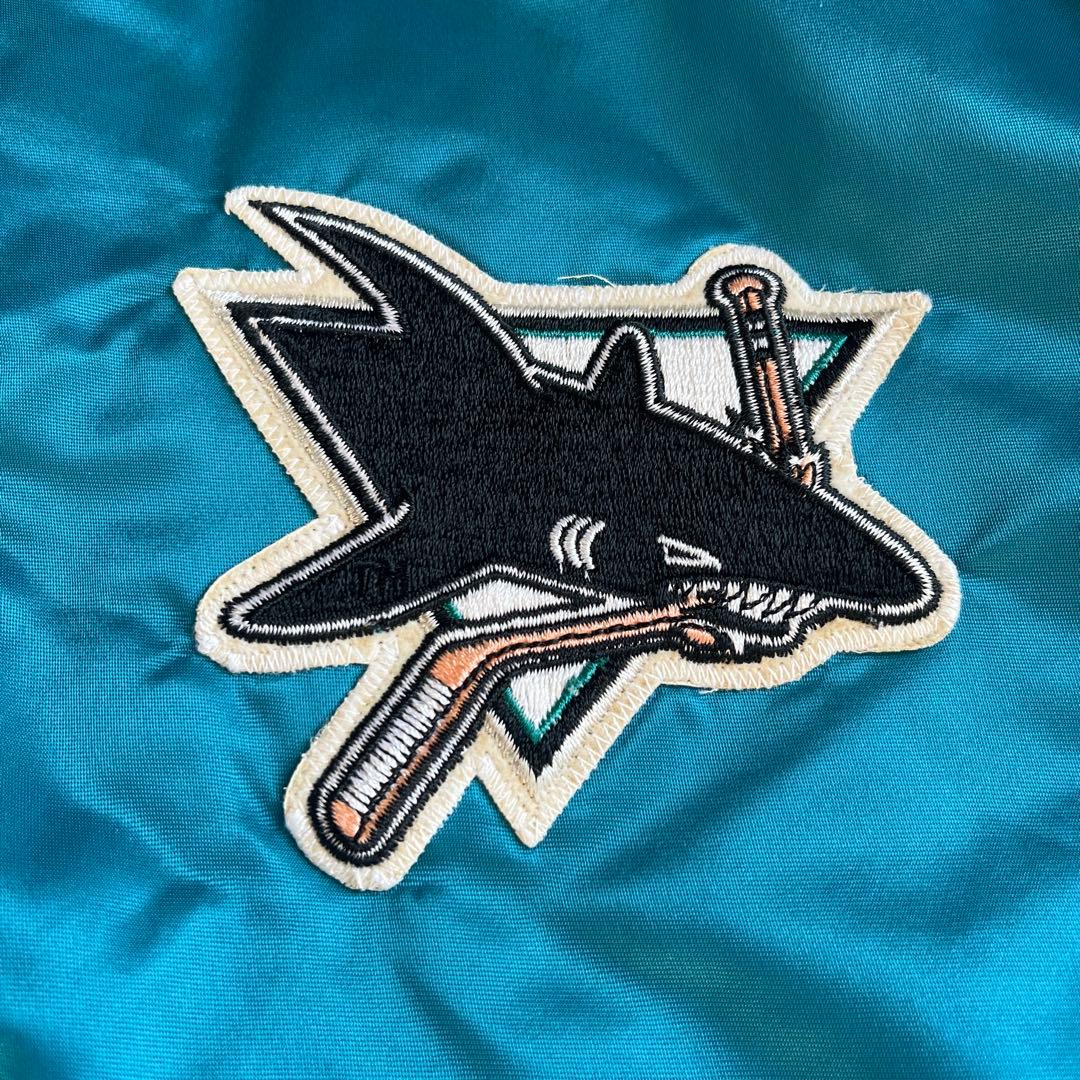 00s STARTER NHL SHARKS ナイロンスタジャン M アメリカ製 - メルカリ