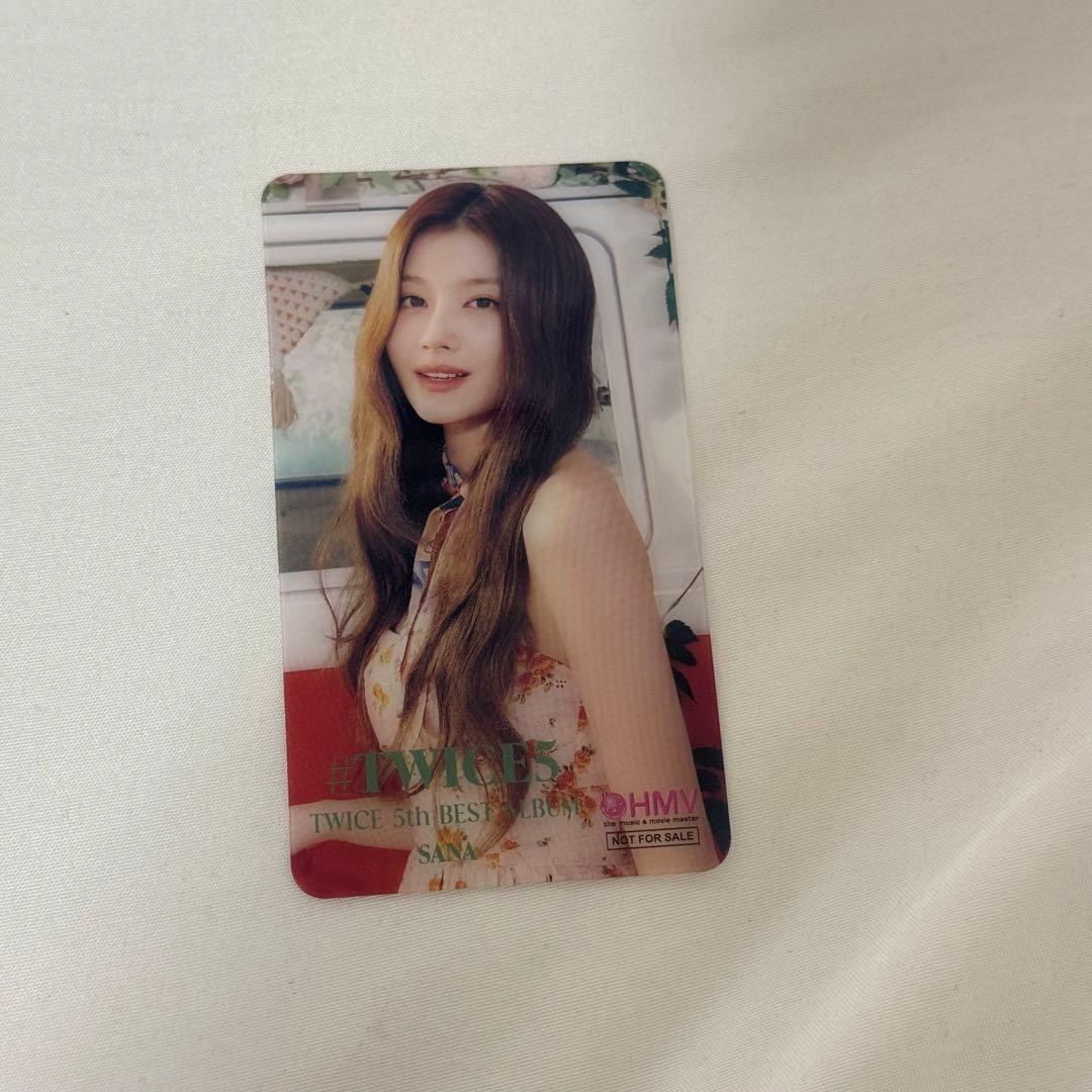 twice5 クリアしおり HMV特典 サナ - メルカリ