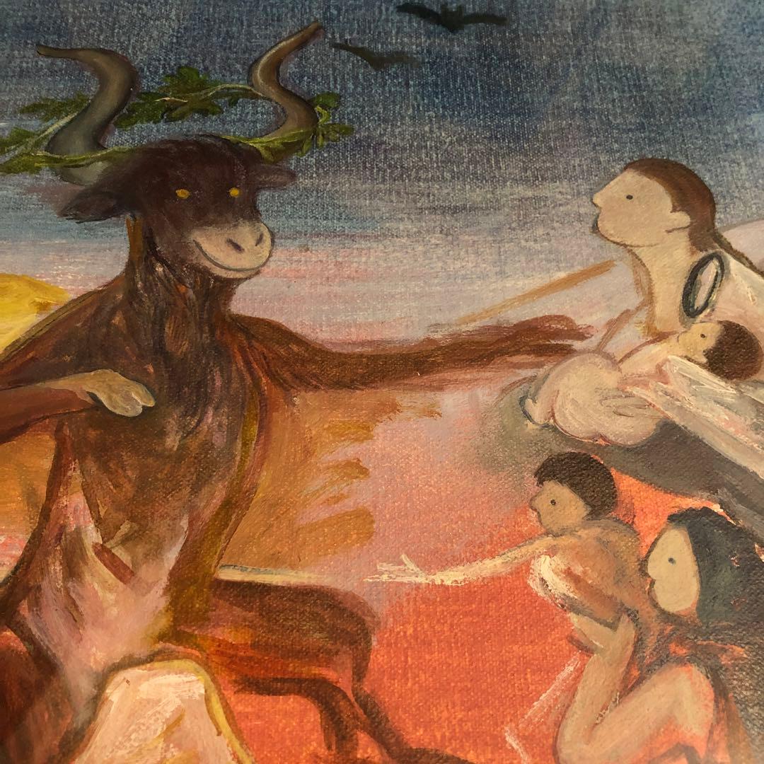 本日のみ気まぐれ価格 飯田美穂 原画 2022 フレームつき 人気作家