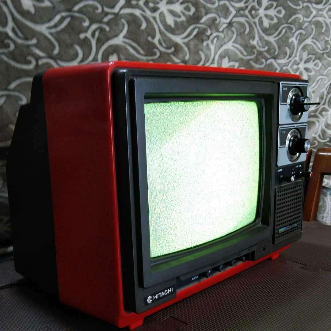 日立 HITACHI Kido Color ブラウン管カラーテレビ 13インチ - メルカリ