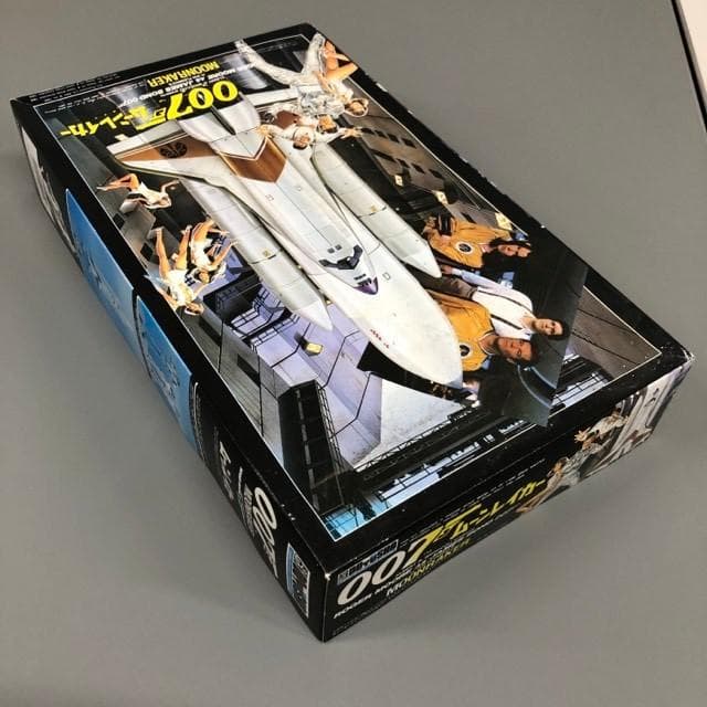 童友社1/288の007ムーンレイカー模型スペースシャトル、1/24フィギュア