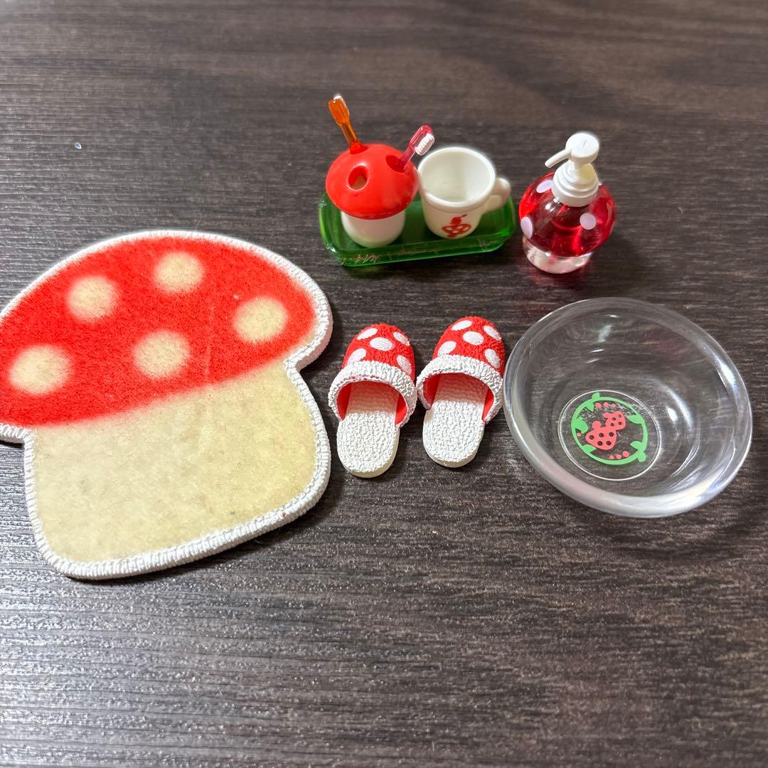 リーメント きのこ雑貨店 ぷちサンプルシリーズ ①きのこバスタイム