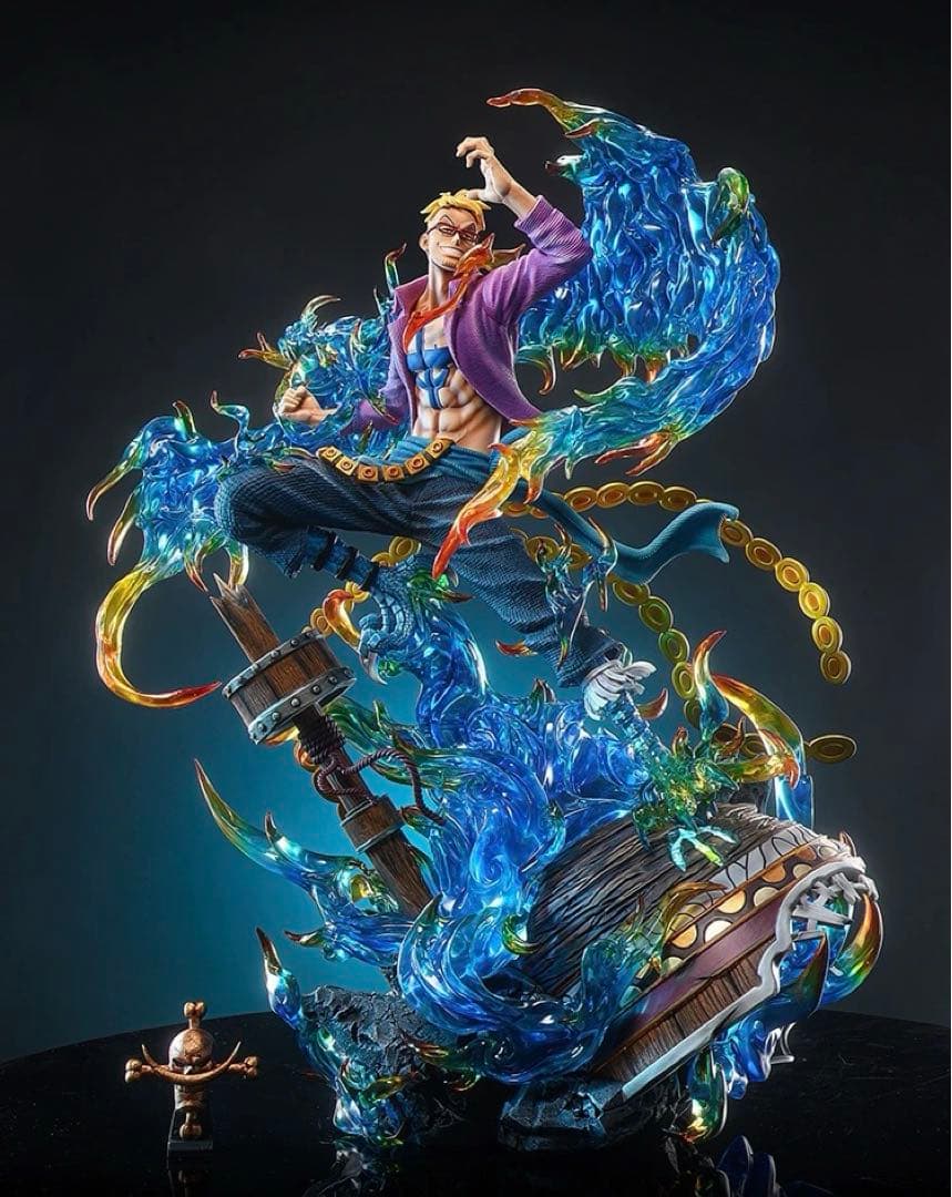 新品】ワンピース 不死鳥 マルコ フィギュア ガレージキット - メルカリ