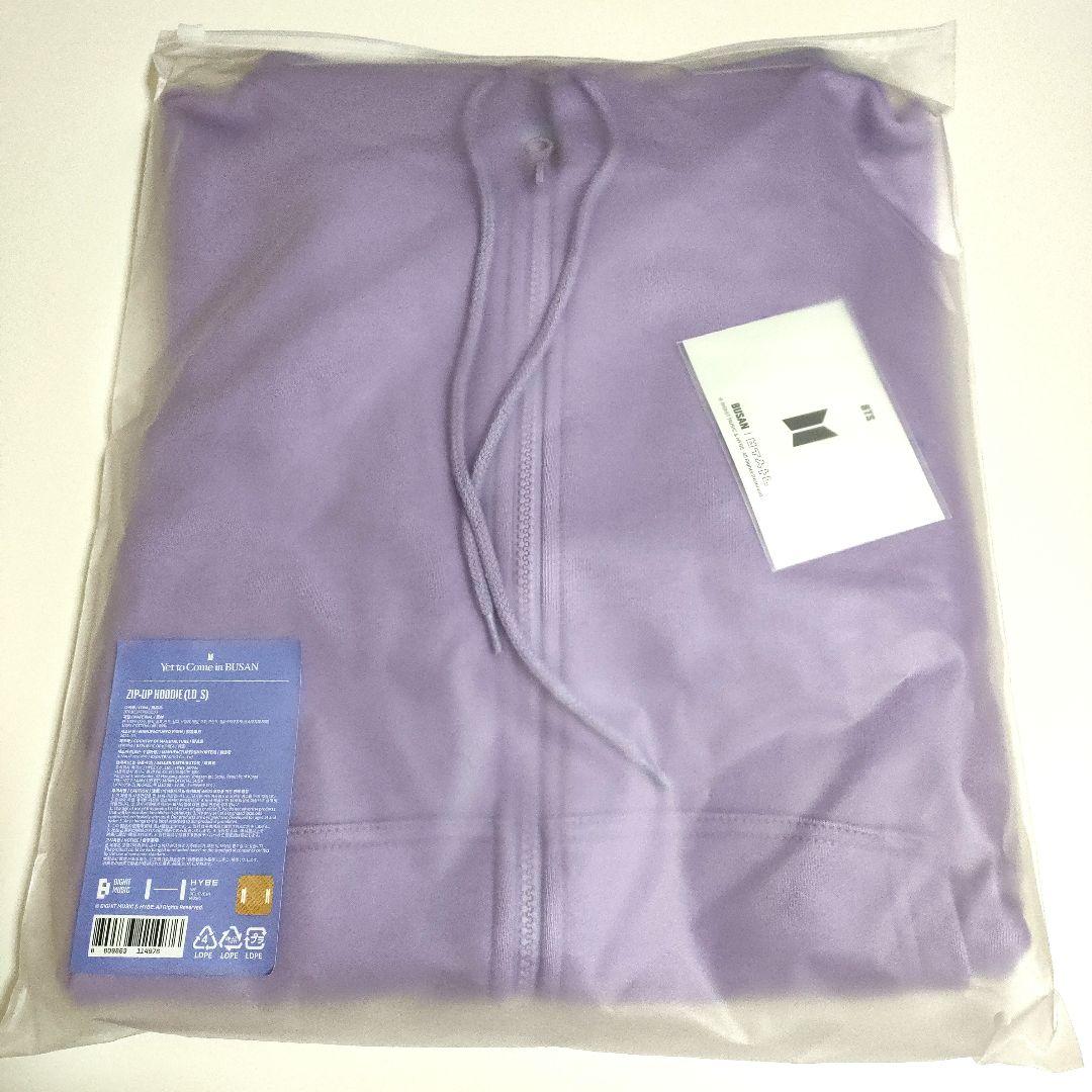 Sサイズ BTS 釜山コン ARMY ジップアップフーディ パーカー 公式