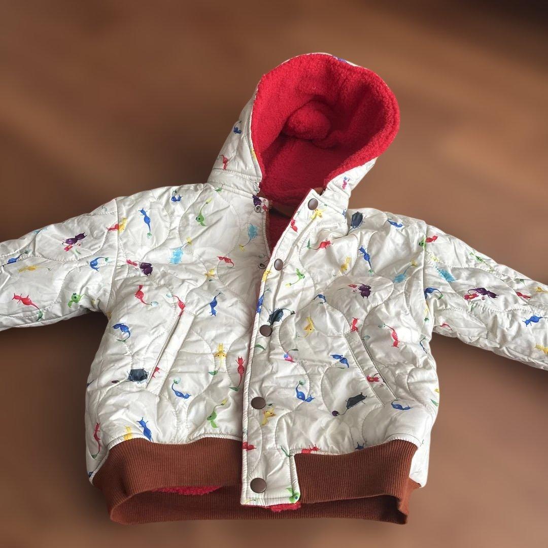 完売品！ ピクミン リバーシブルボアブルゾン ブリーズ BREESE 120cm