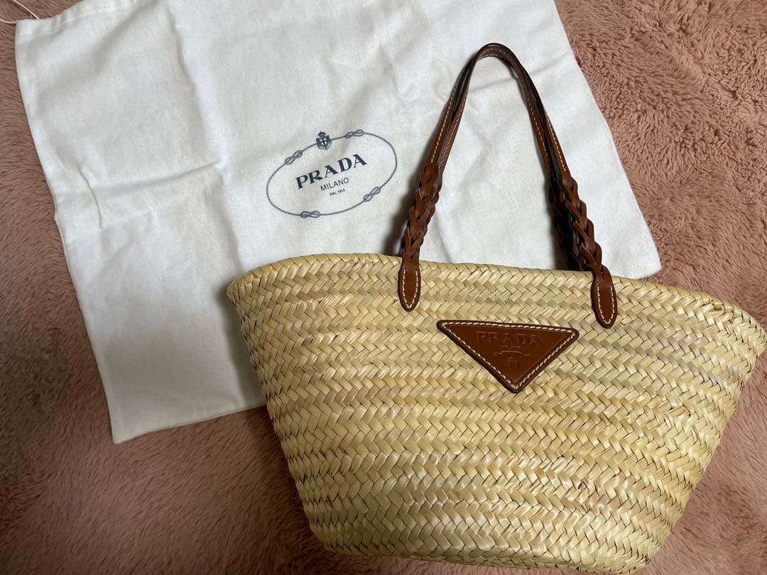 PRADA ストロー かごバッグ 2026夏の定番！PRADA スーパーコピーストローバッグ プラダ かごバッグ