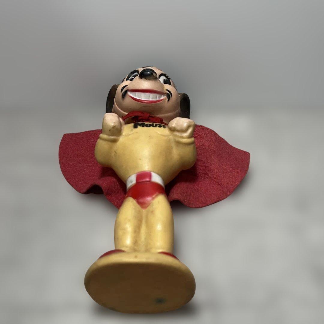 ○ ヴィンテージ1950年代 マイティマウス ソフビ アメリカ製 - メルカリ