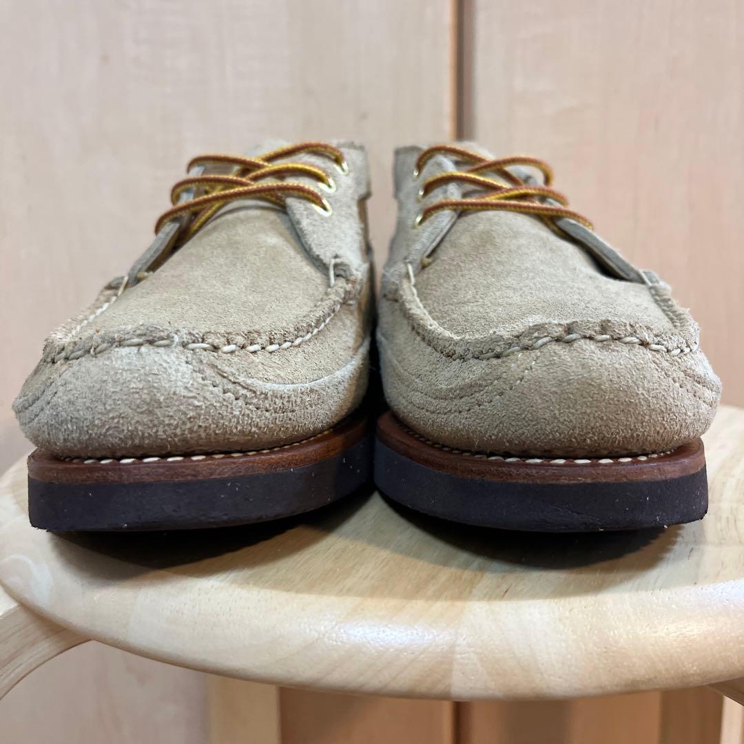 美品 ランコート／RANCOURT＆Co. モカシン ベージュ スエード