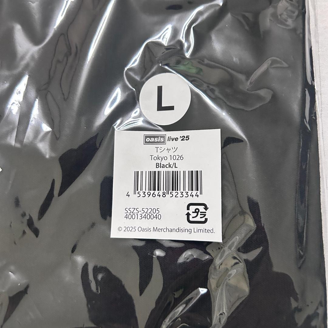 y*u様 oasis オアシス 東京公演 限定 Tシャツ 2025年10月26日 - メルカリ