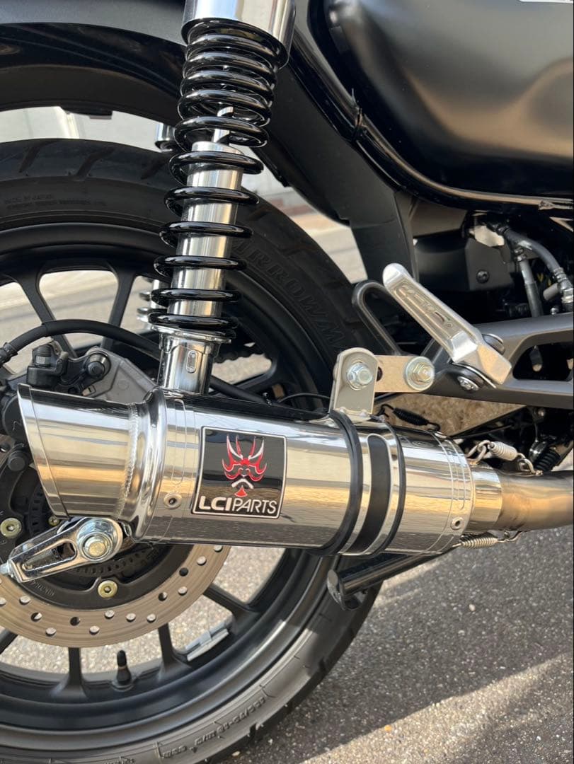 LCI PARTS ステンレス マフラー GB350 - メルカリ